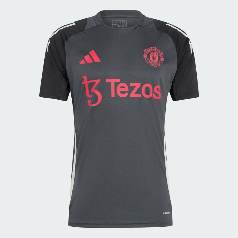 Maillot Manchester United Training Tiro 24 Homme 2024/25 Noir