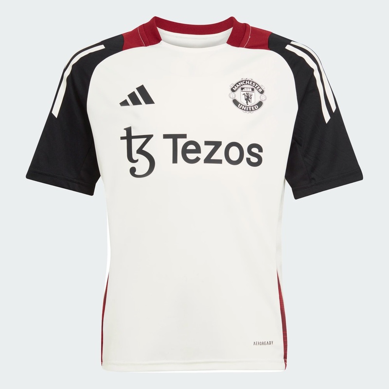 Maillot Manchester United Training Tiro 24 junior 2024/25 Blanc