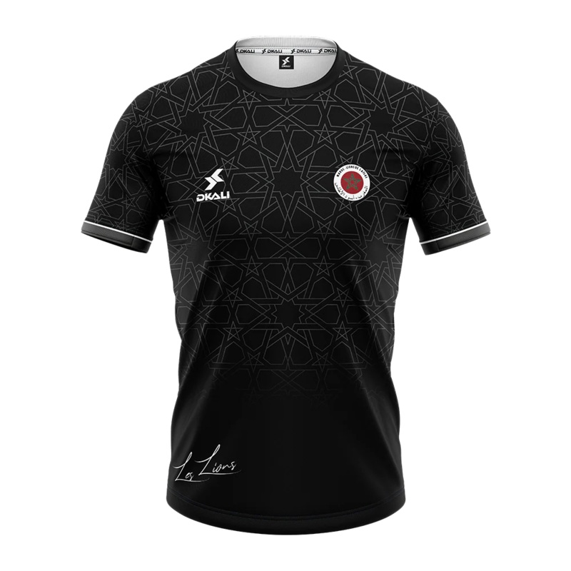 Maillot Maroc Dkali Adulte 2025/26 Noir
