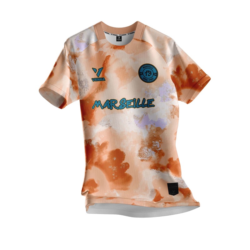Maillot Marseille 13 Venka Adulte 2025/26 Orange
