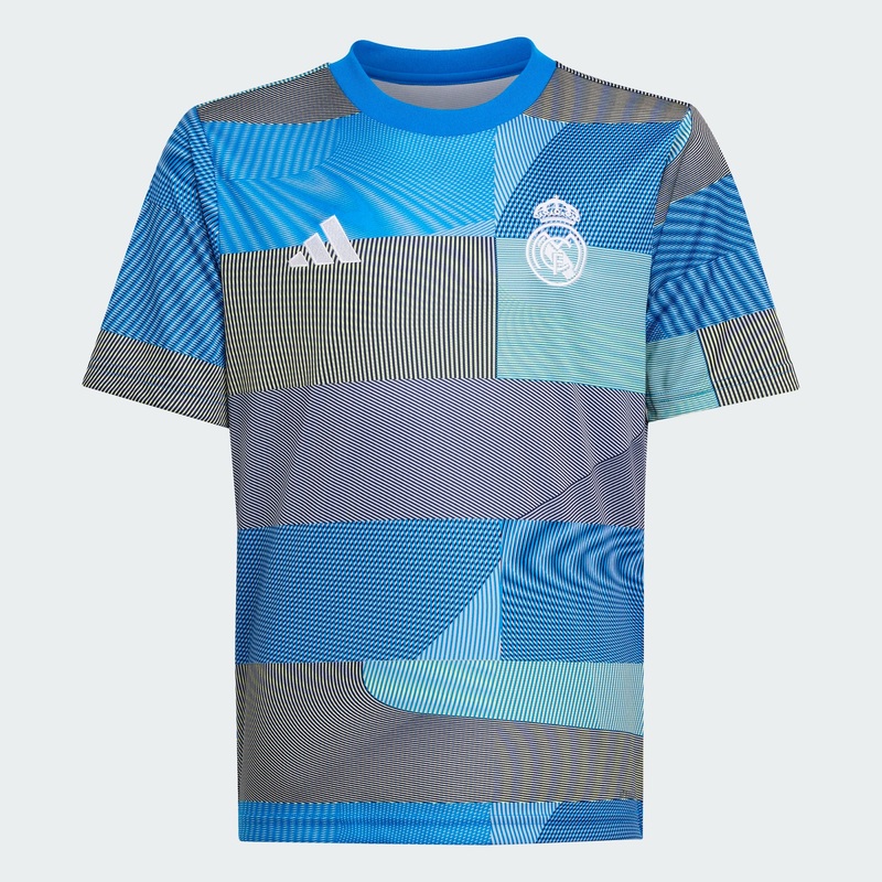 Maillot Real Madrid Pre-match Junior 2025/26 Bleu