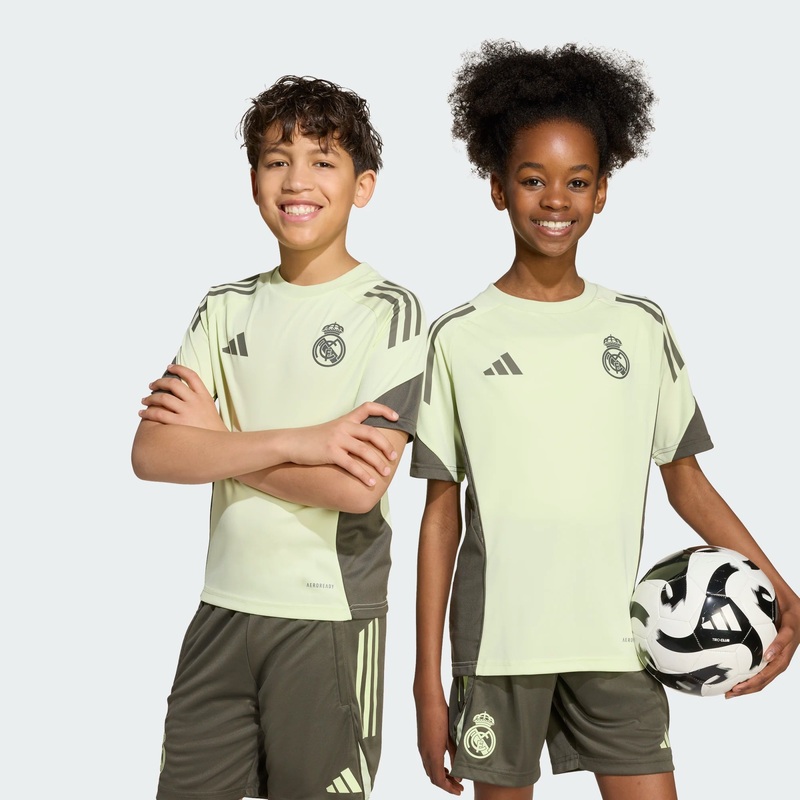 Maillot Real Madrid Training Tiro 25 Junior 2025/26 Vert