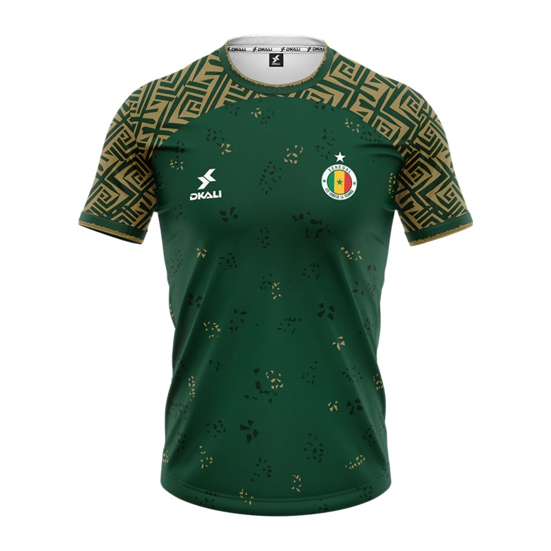 Maillot Sngal Dkali Adulte 2025/26 Vert