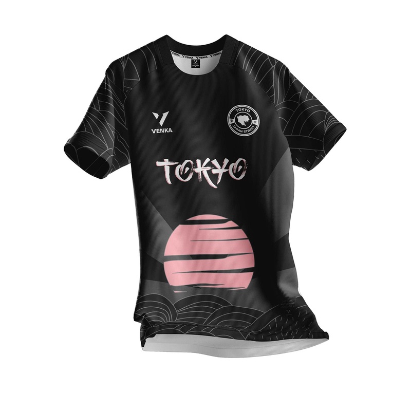 Maillot Tokyo Venka Adulte 2025/26 Noir ( Japon )