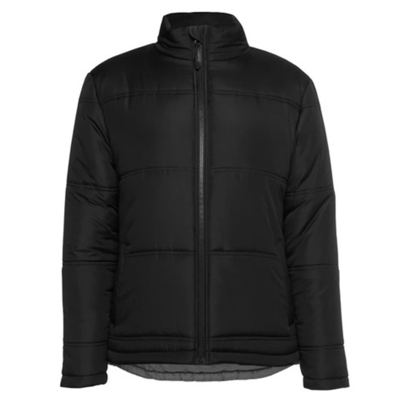 JB’s Ladies Adv Puffer Jacket Black/Grey