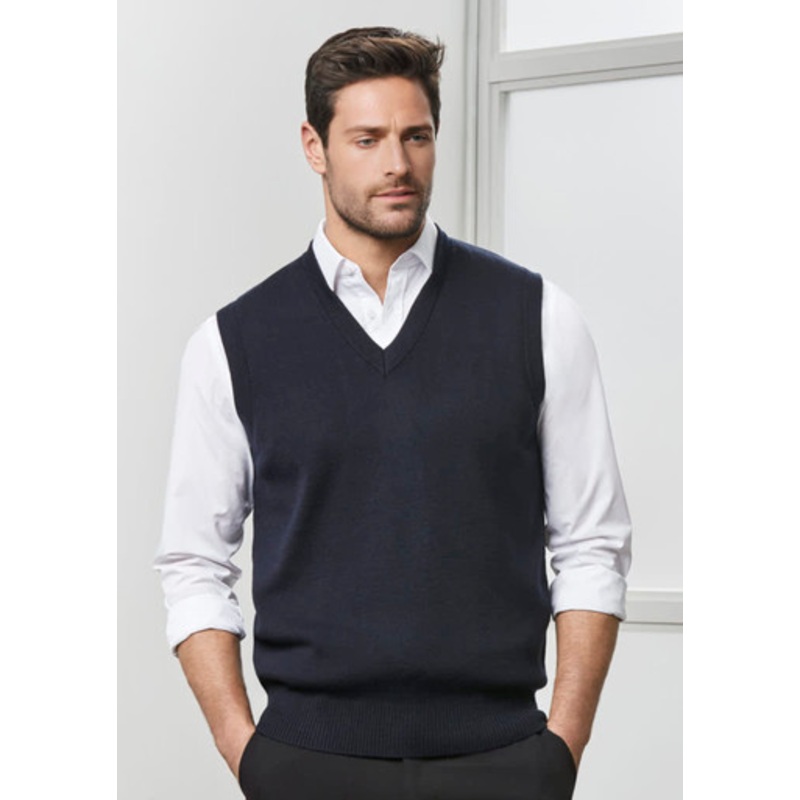 Mens Woolmix Knit Vest
