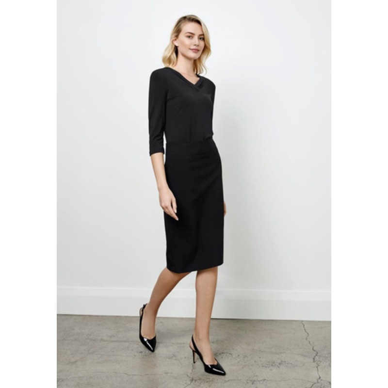 Womens Classic Below Knee Skirt