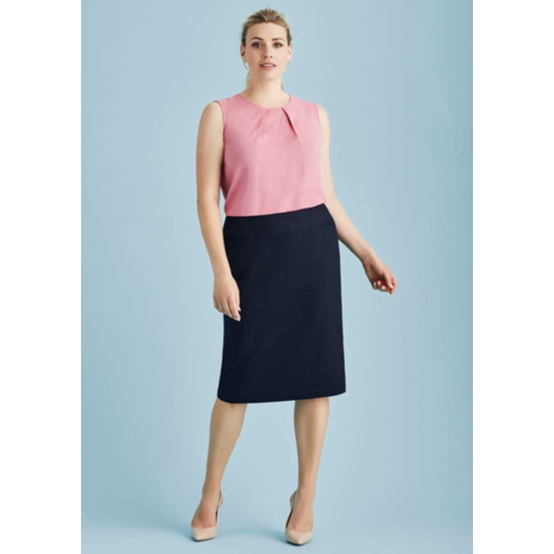 Womens Cool Stretch Relaxed Fit Lined Skirt