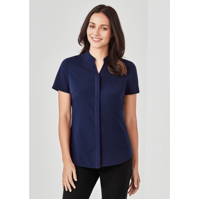 Womens Juliette Short Sleeve Blouse