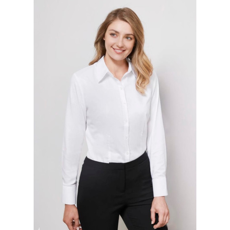 Womens Luxe Long Sleeve Shirt