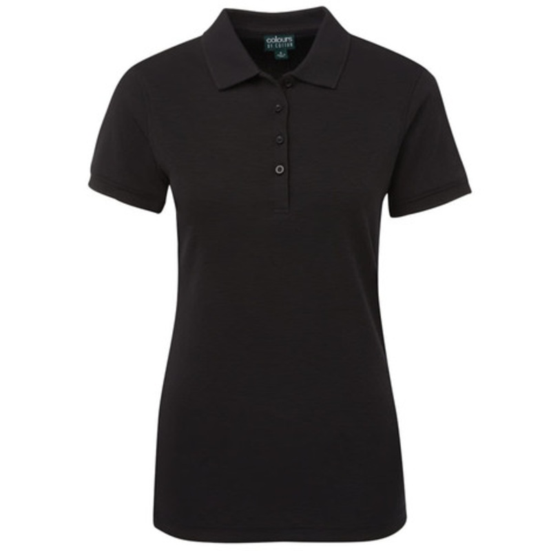 C of C Ladies Ottoman Polo Black
