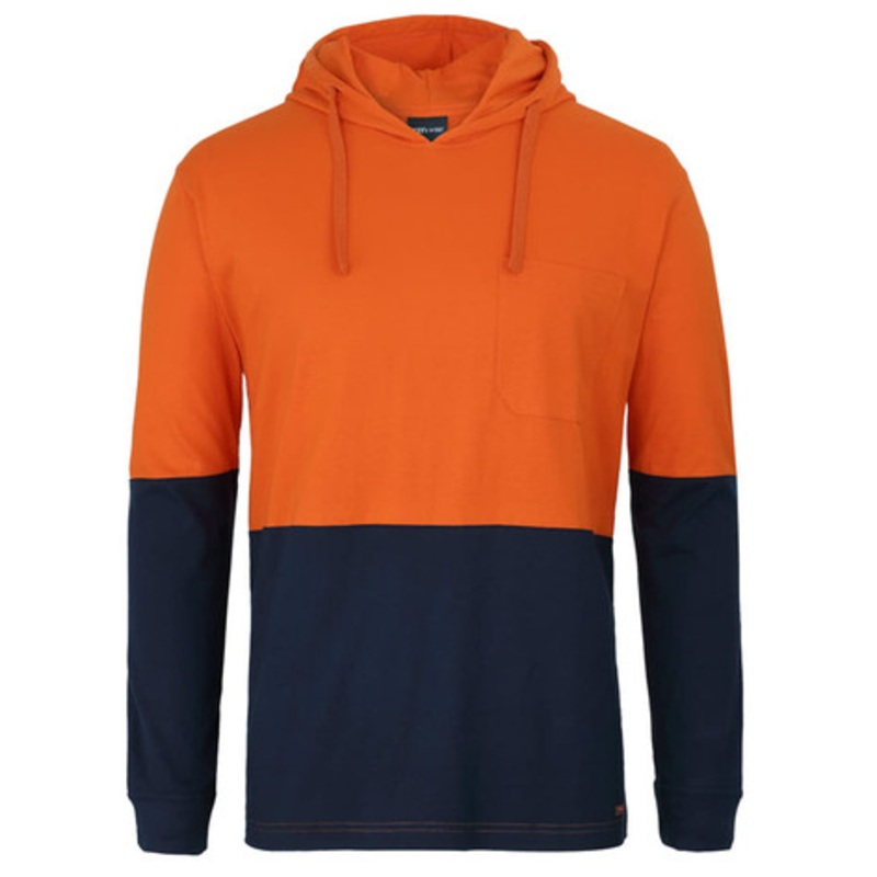 JB’s Hv L/S Cotton Tee With Hood