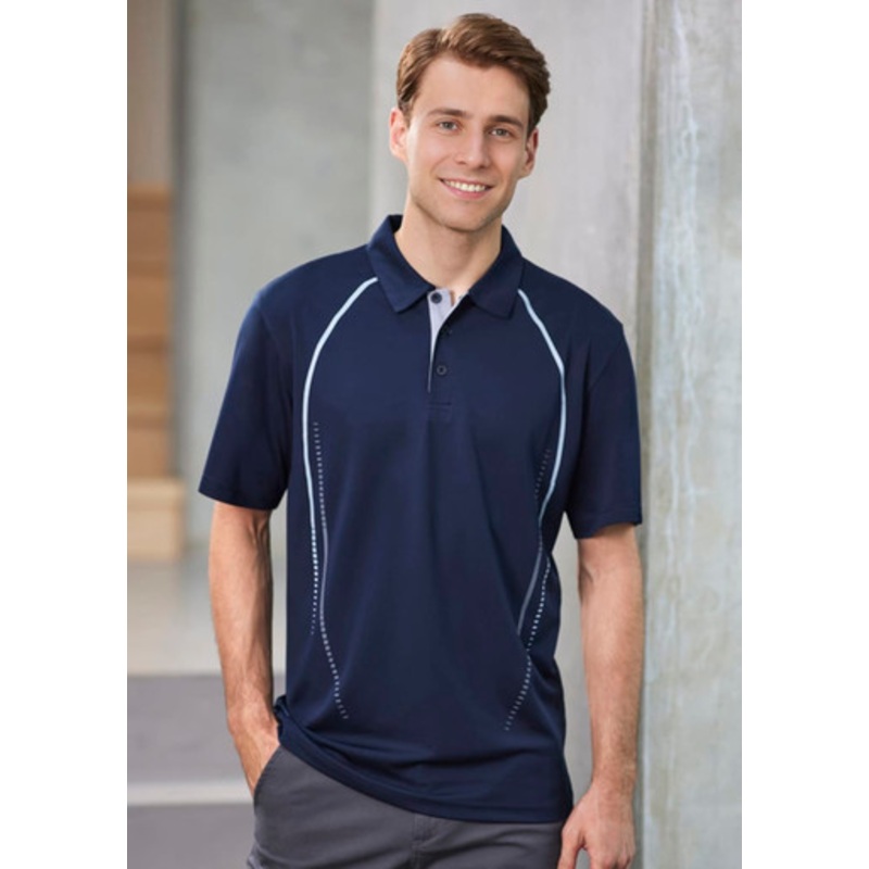 Mens Cyber Short Sleeve Polo