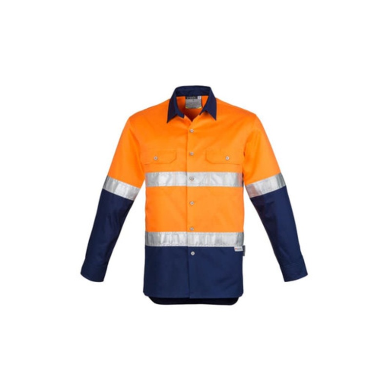 Mens Industrial Long Sleeve Shirt – Hoop Taped