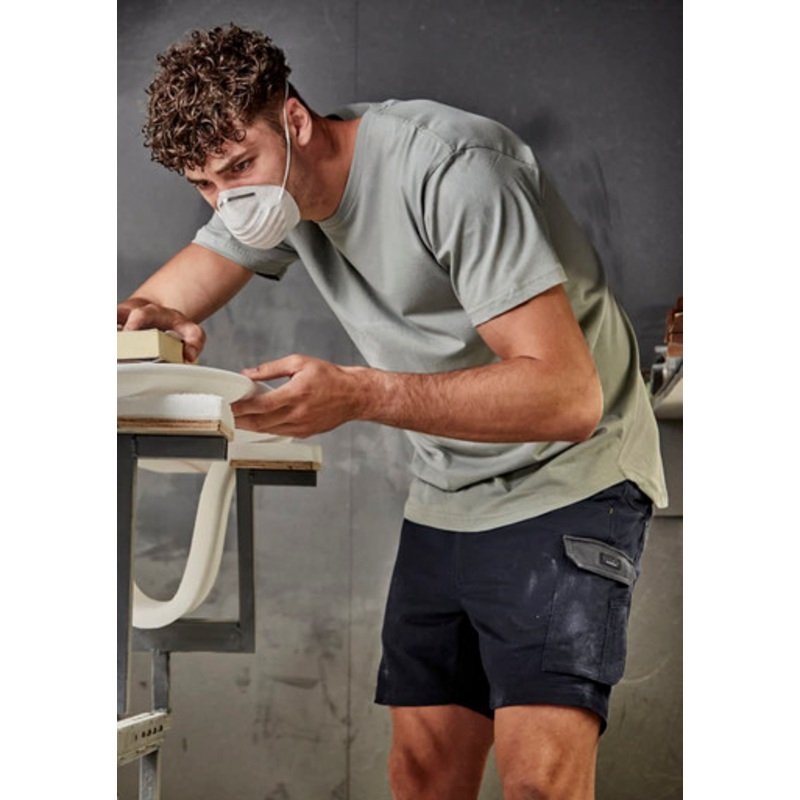 Mens Rugged Cooling Stretch Short Short