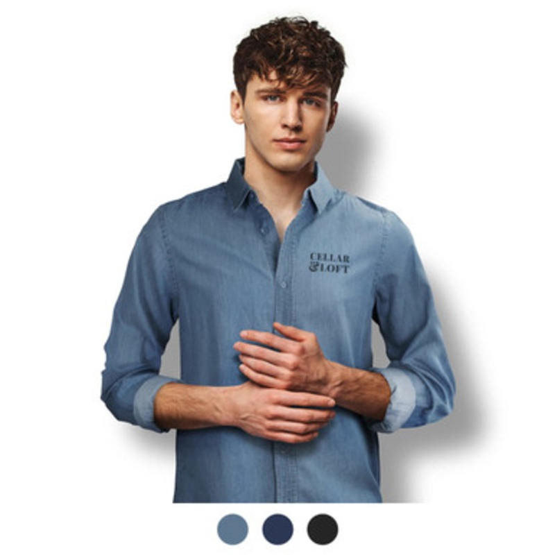 TRENDSWEAR Chester Men’s Denim Shirt