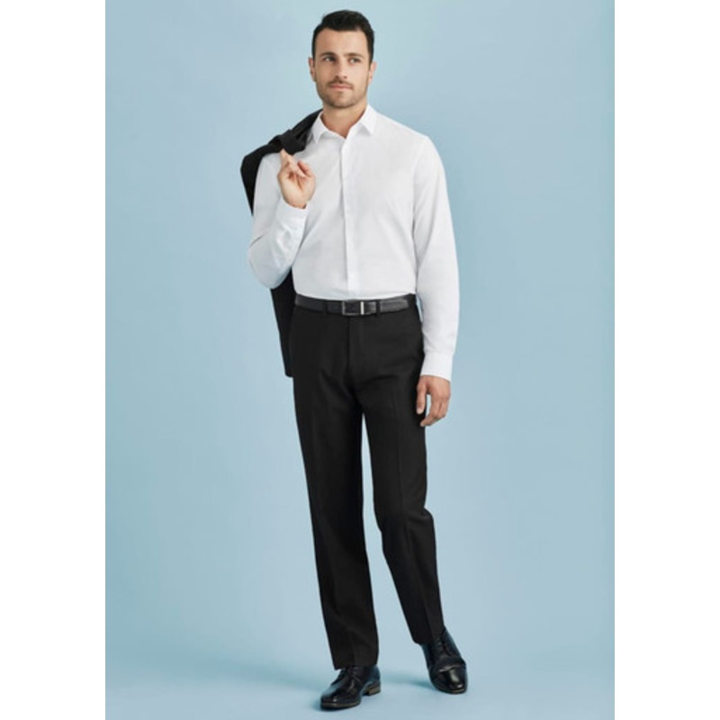 Mens Cool Stretch Adjustable Waist Pant (Stout)