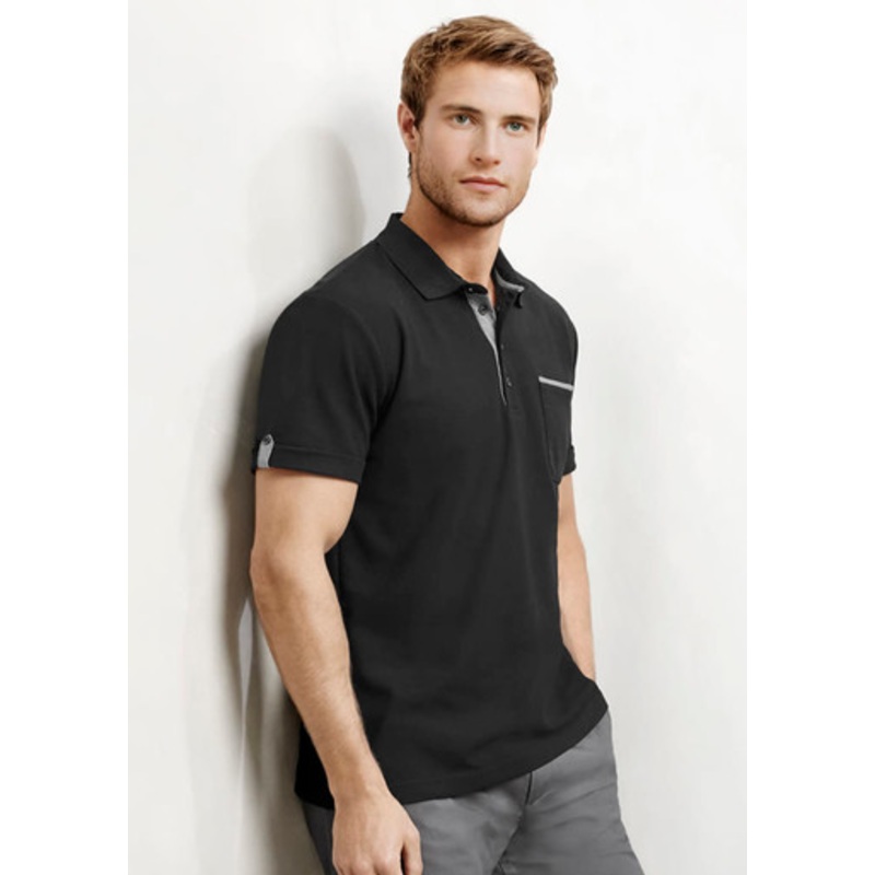 Mens Edge Short Sleeve Polo