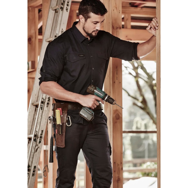 Mens Rugged Cooling Long Sleeve Shirt