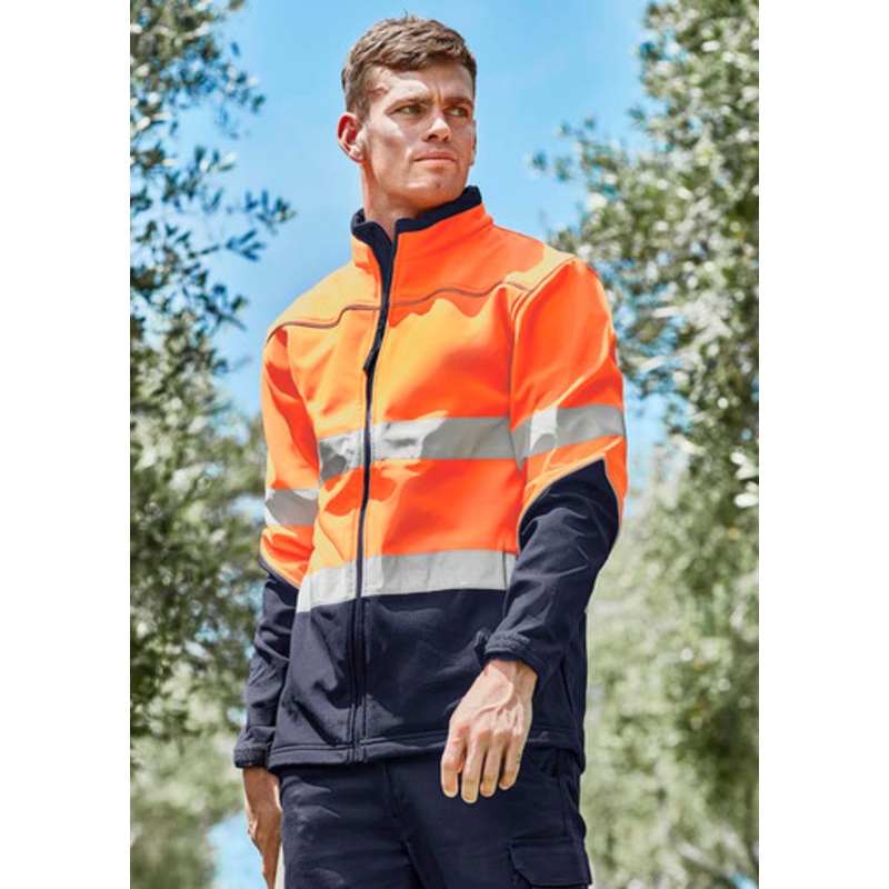 Unisex Hi Vis Softshell Jacket