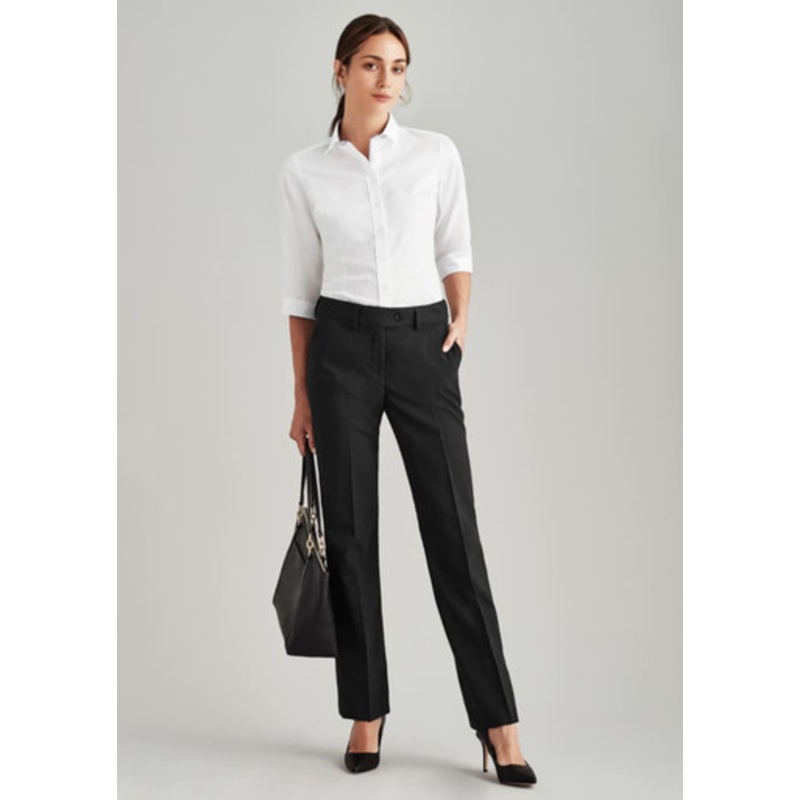 Womens Comfort Wool Stretch Adjustable Waist Pant