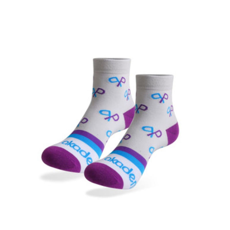 Ankle Custom Pattern Socks – With Towel bottom