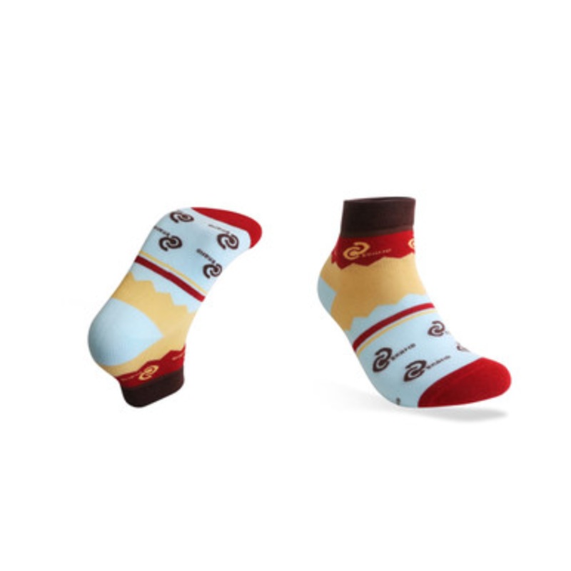 Ankle Custom Pattern Woven Socks