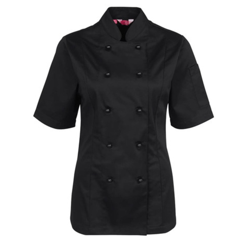 JB’s Ladies S/S Chef’s Jacket