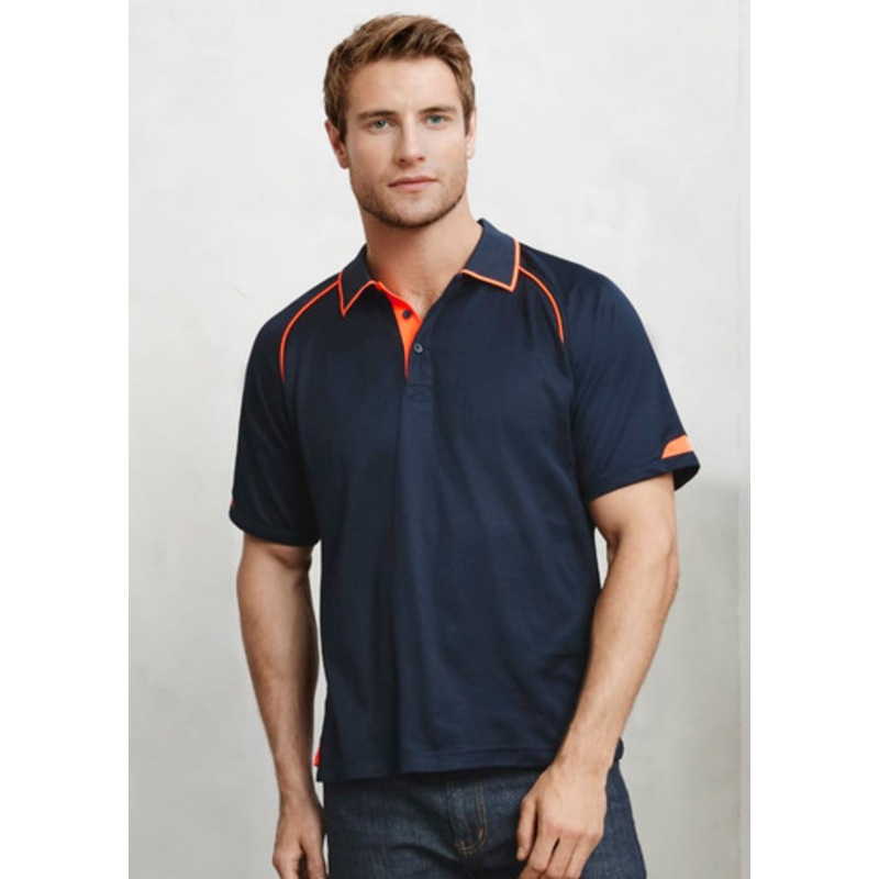 Mens Fusion Short Sleeve Polo