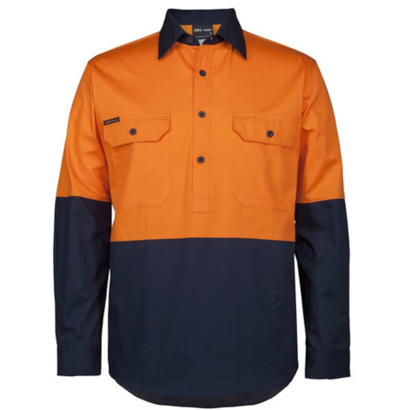 JB’s Hv Close Front L/S 150 G Work Shirt