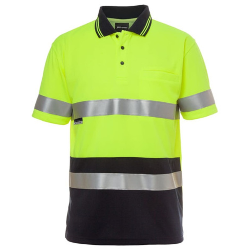 JB’s Hv S/S Non Cuff (D+N) Trad Polo