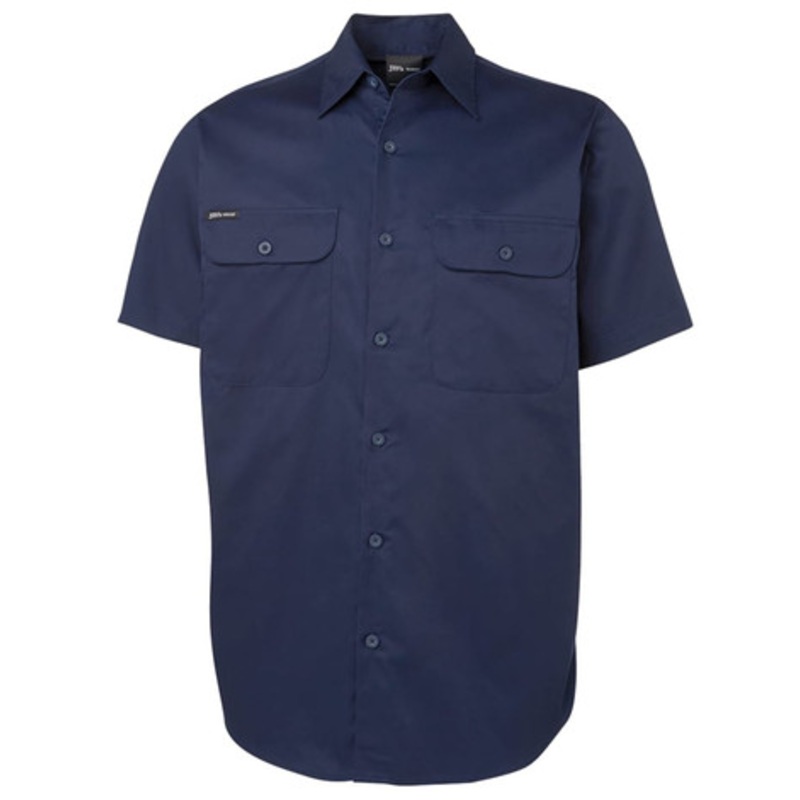 JB’s S/S 150 G Work Shirt Navy