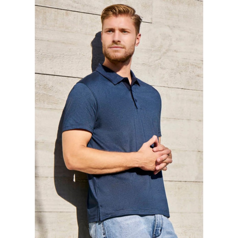 Mens Shadow Short Sleeve Polo