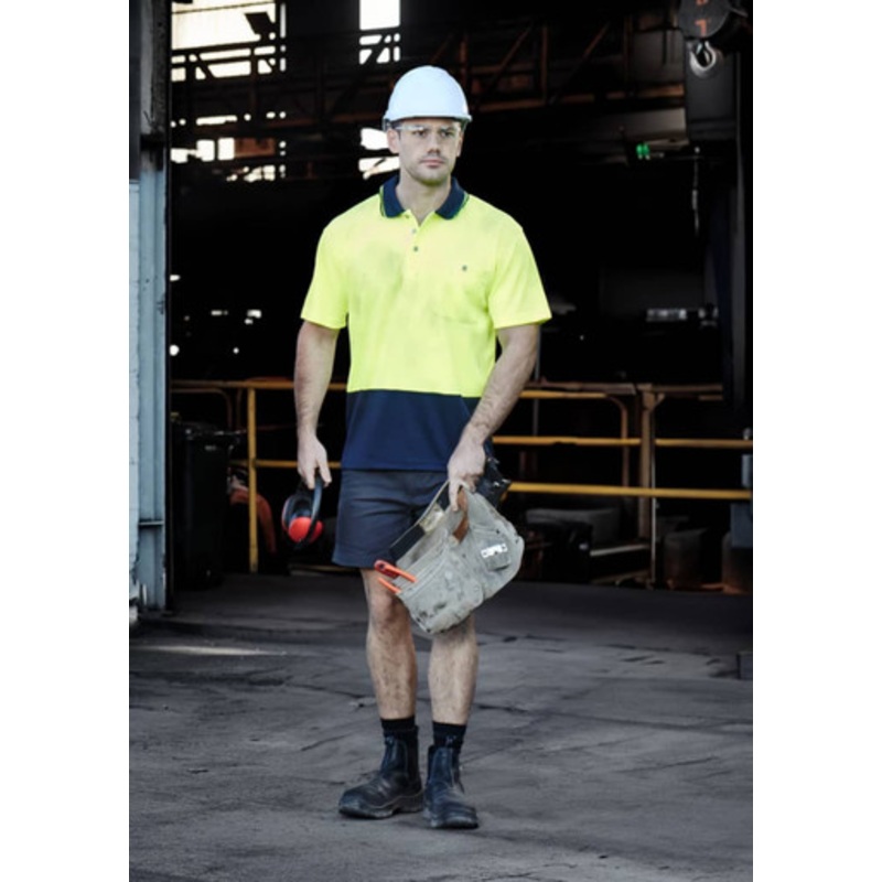 Unisex Hi Vis Basic Short Sleeve Polo