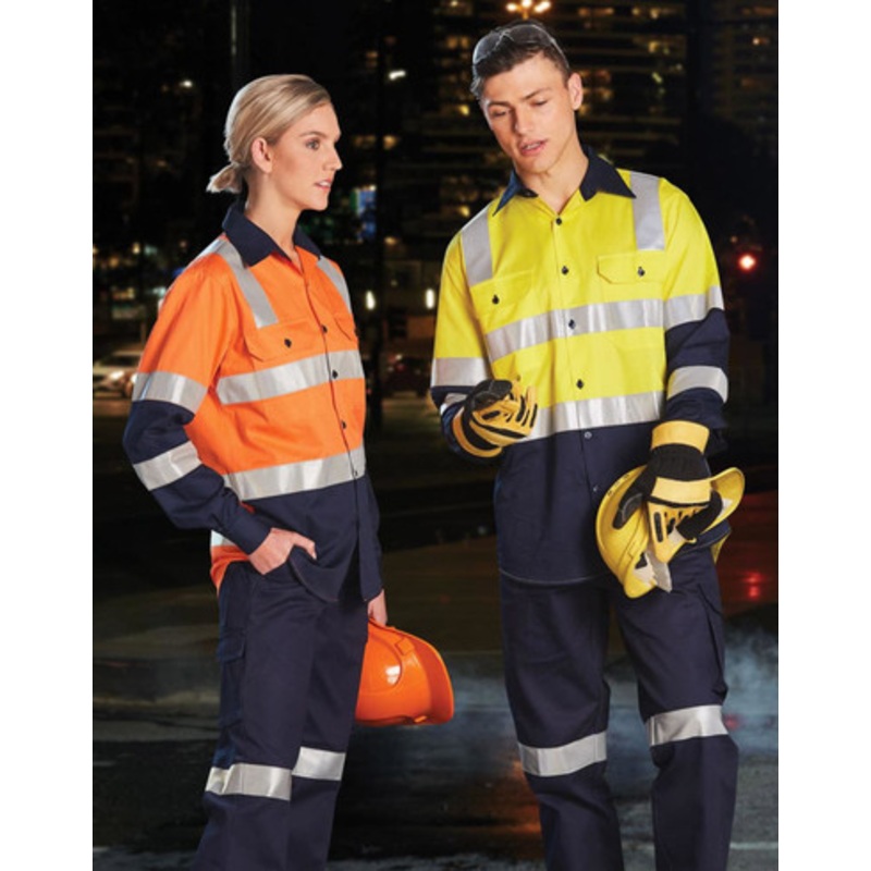 Biomotion Two Tone Safety Shirt With X Tape