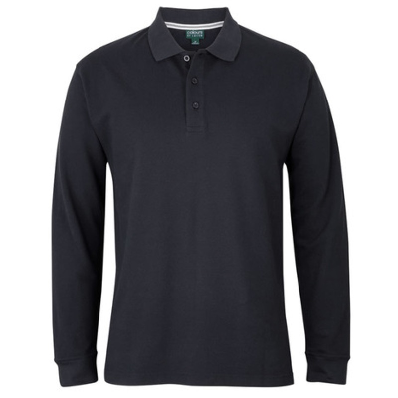 C of C L/S Pique Polo