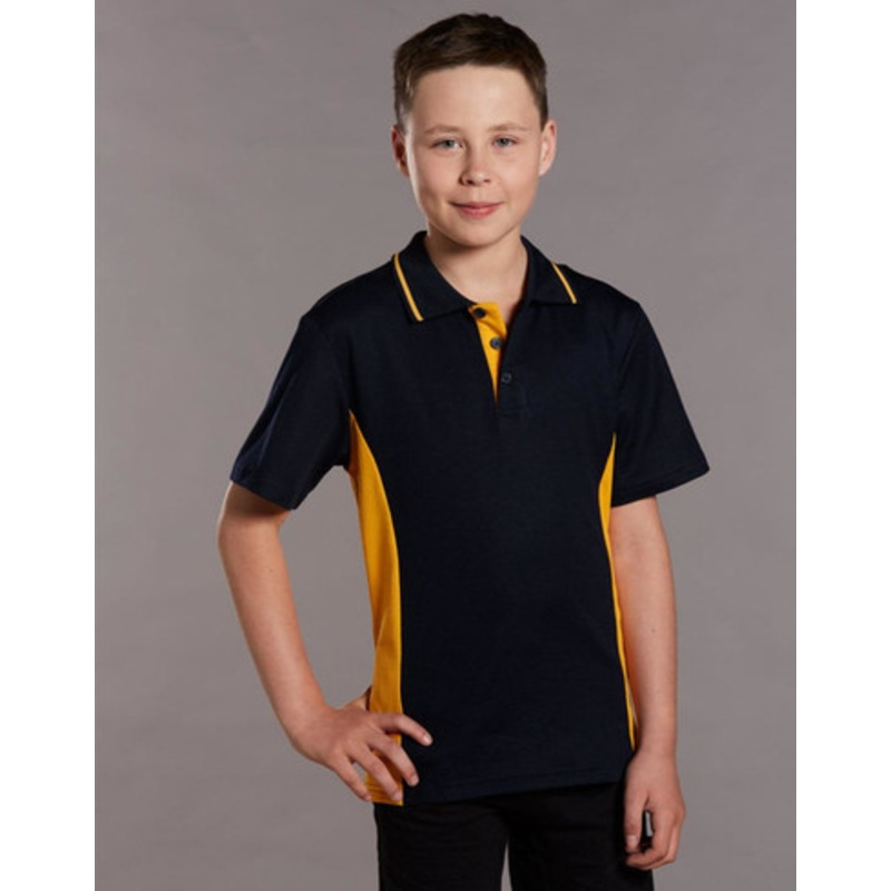 Kids’ TrueDry Contrast S/S Polo