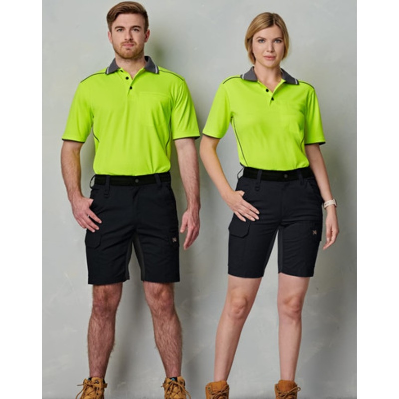 Rip-Stop Poly/Cotton Stretch Work Shorts