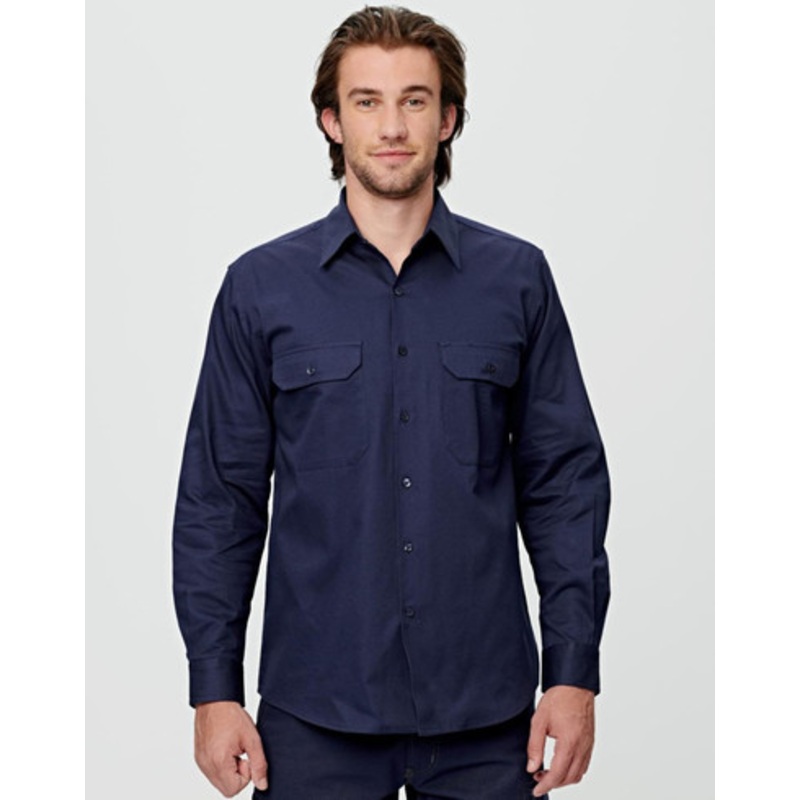 Cotton Drill Work Shirt