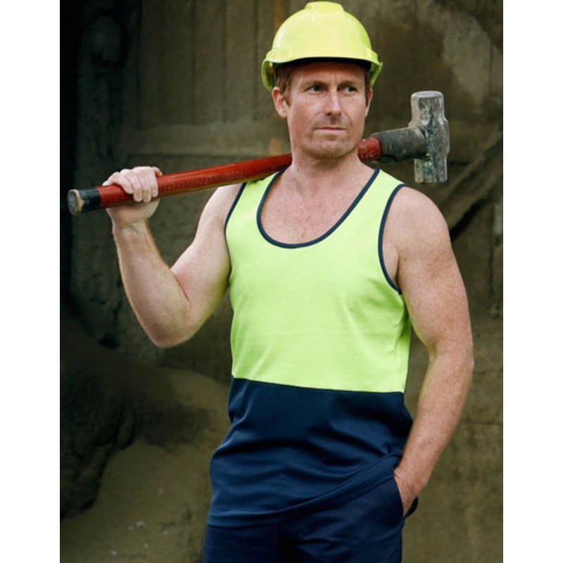 Hi-Vis TrueDry Mesh Knit Safety Singlet