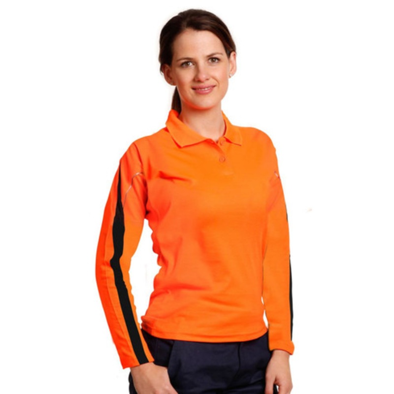 Ladies’ Truedry L/S Hi-Vis Polo