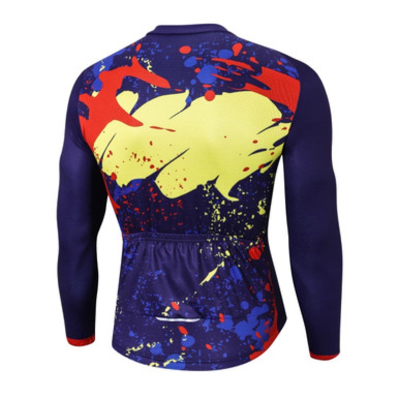 Men’s Sublimated Long Sleeve Cycling Jersey