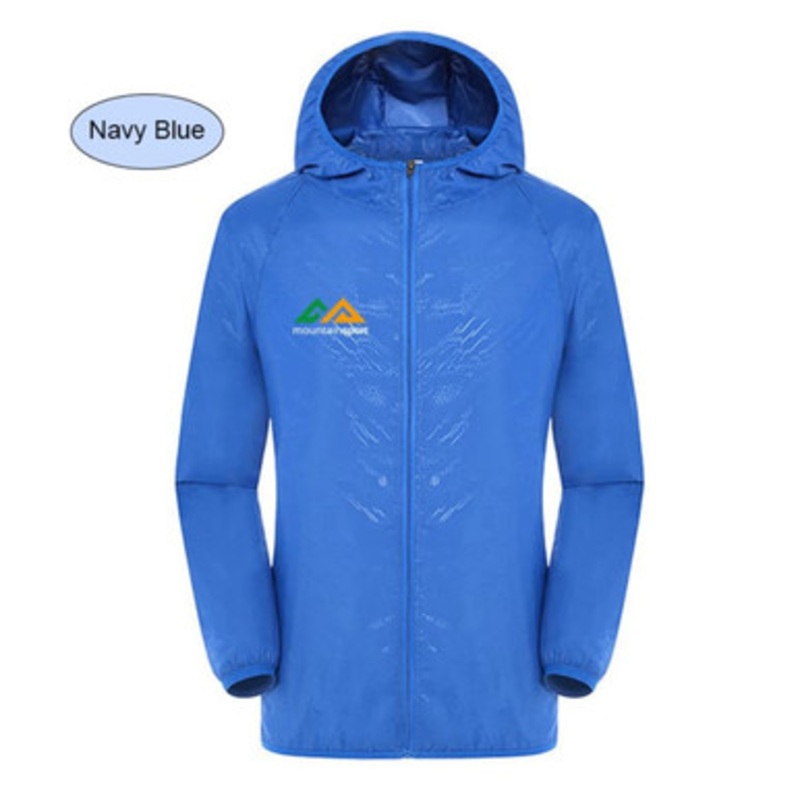 Unisex Adult 100% Polyester Jacket with Sun Protection and Hood