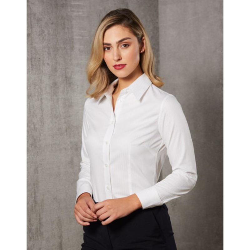 Women’s Self Stripe L/S Shirt