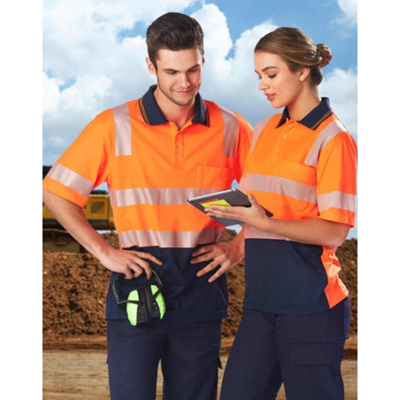 Biomotion Segmented Truedry S/S Safety Polo