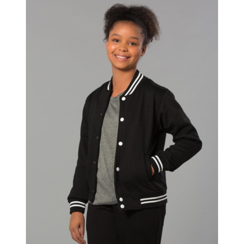 Kid’s Fleece Varsity Jacket