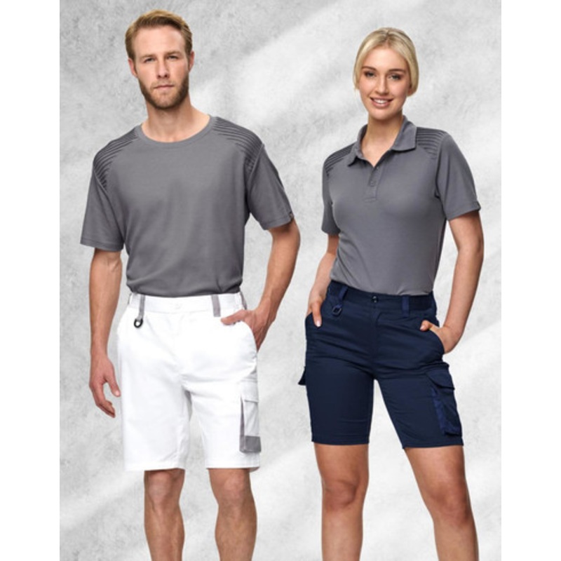 Unisex Utility Stretch Cargo Work Shorts