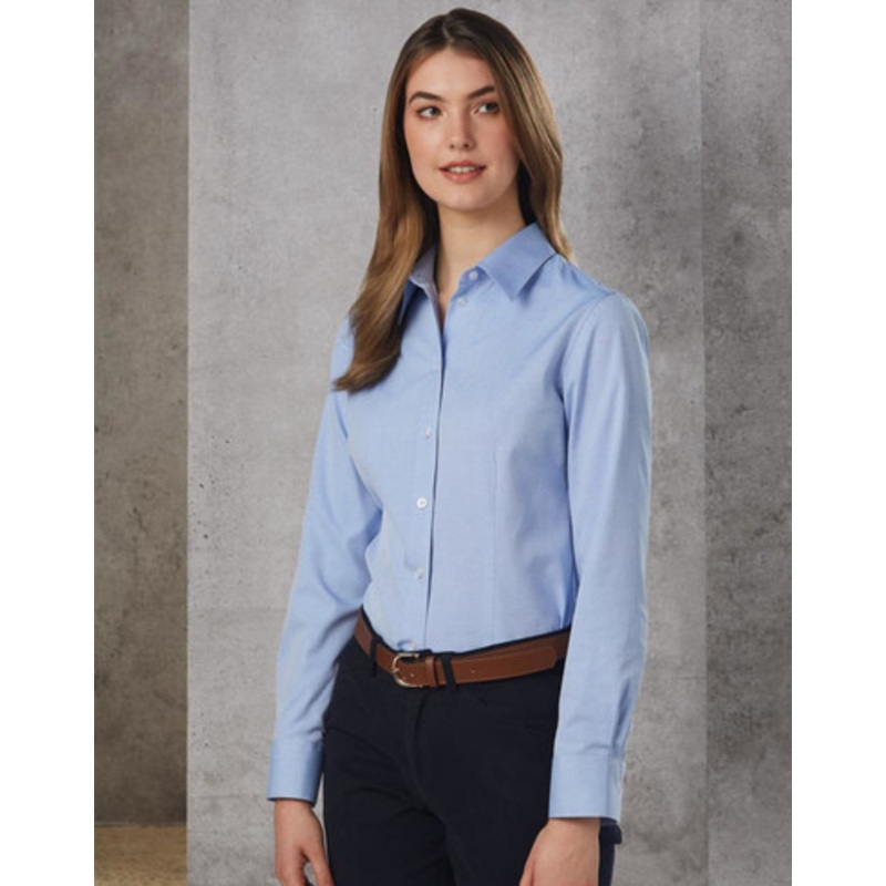 Women’s CVC Oxford L/S Shirt
