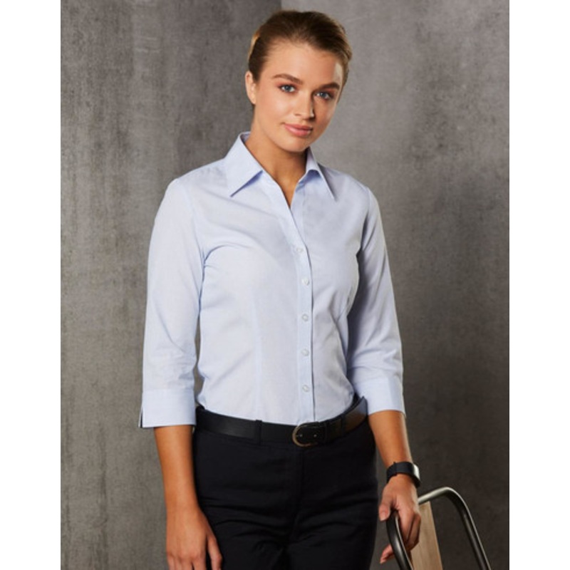 Women’s Mini Check 3/4 Sleeve Shirt