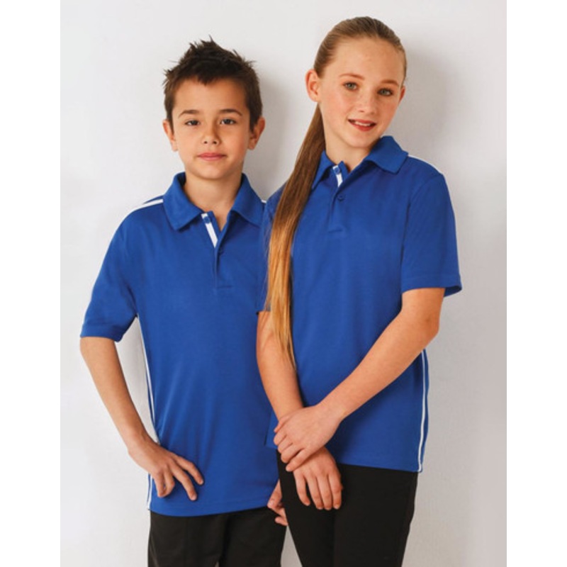Kids’ Ultra Dry Short Sleeve Contrast Polo